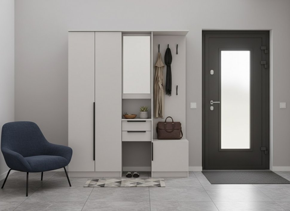 Шкаф комбинированный Дебют-5 / Кашемир