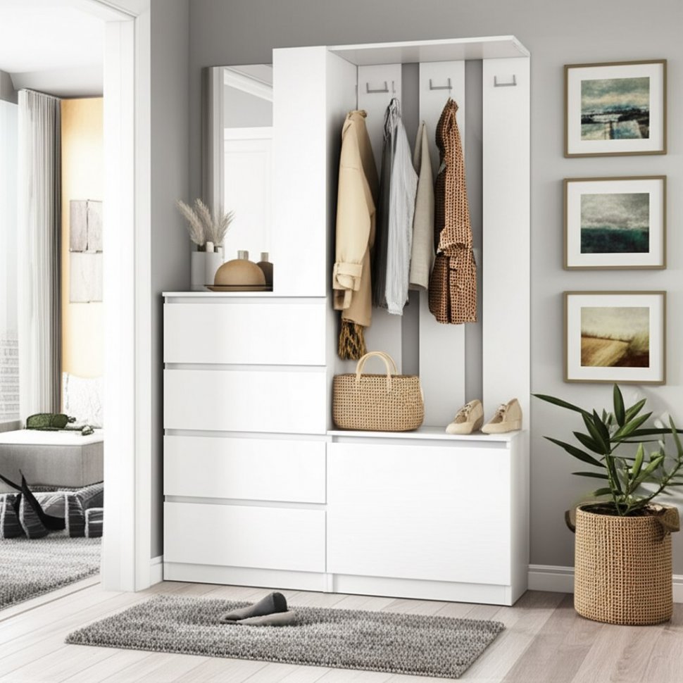 Прихожая Симпл ПР-04 (БТС) Белый