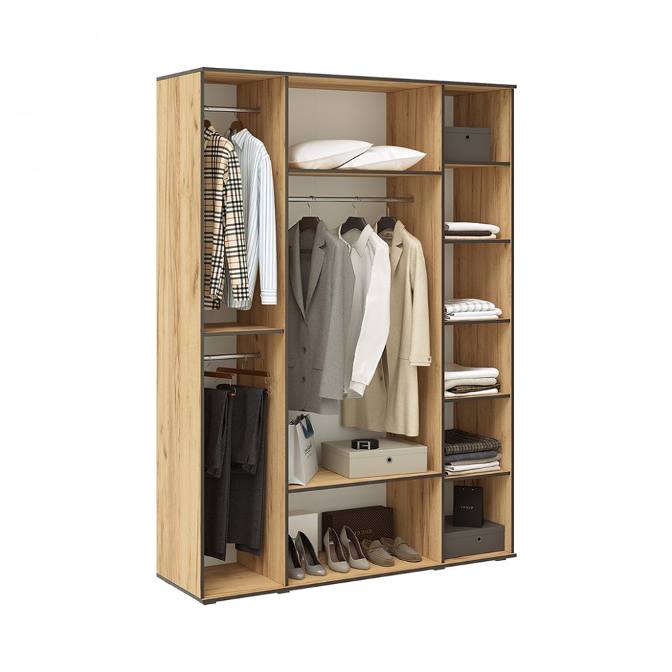 Шкаф 4-створчатый Норд 1600 (Дуб крафт)