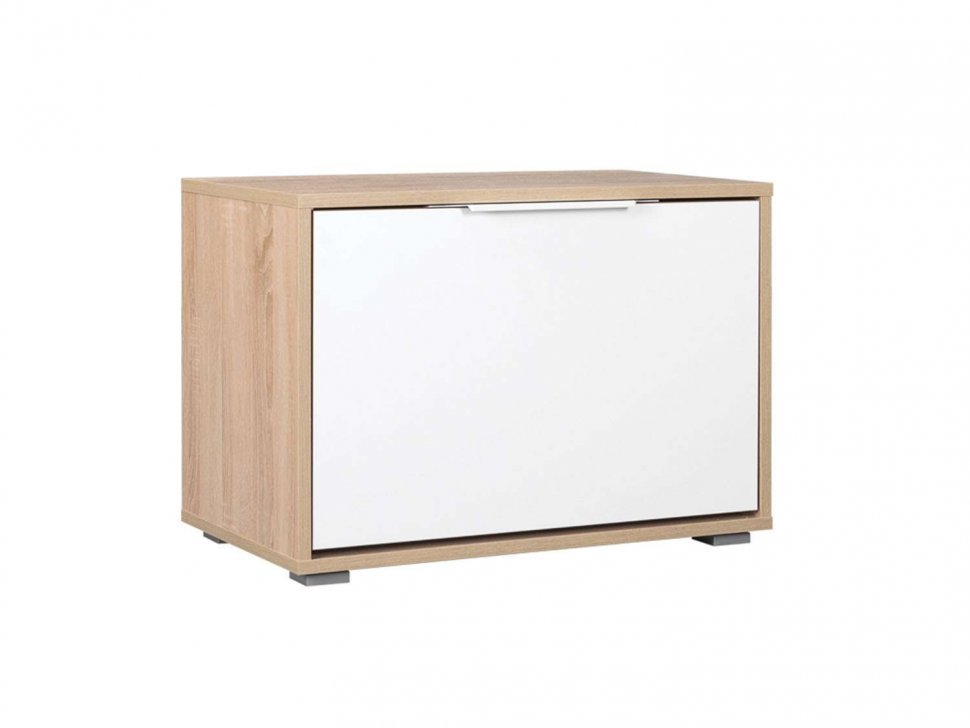 Куба Тумба 13.58 дуб сонома/белый