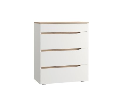 Муссон комод 13.97 Белый/Дуб Эндгрейн