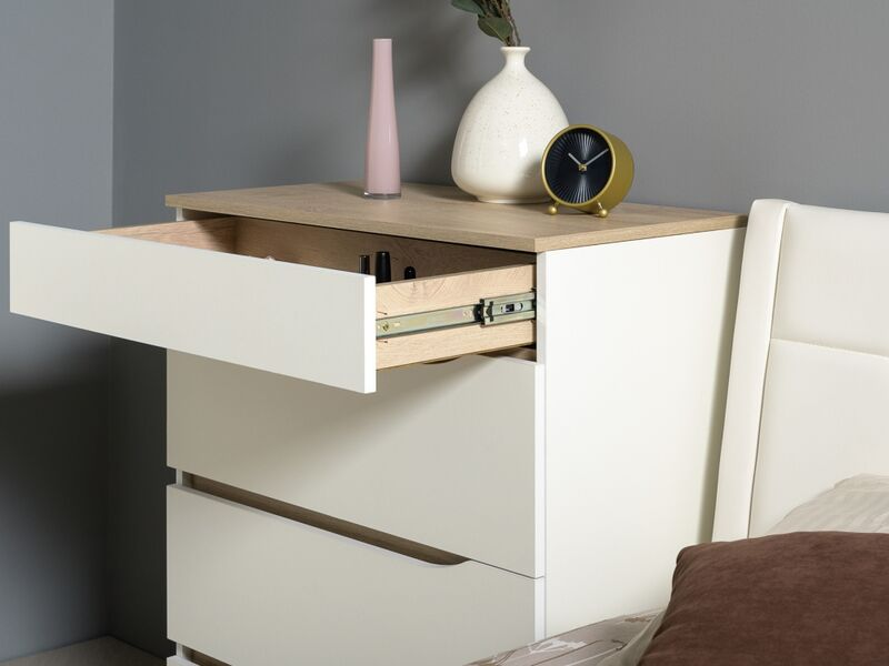 Муссон комод 13.97 Белый/Дуб Эндгрейн