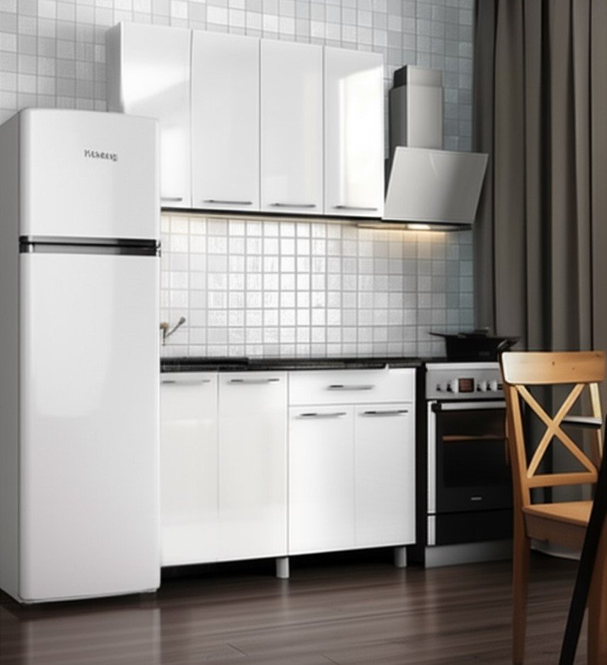 Кухня Танго 1,2 м, Белый