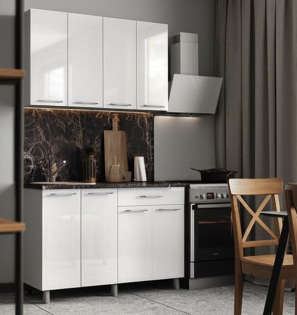 Кухня Танго 1,2 м, Белый