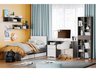 Детская Summit 2 / ясень анкор тёмный / белый