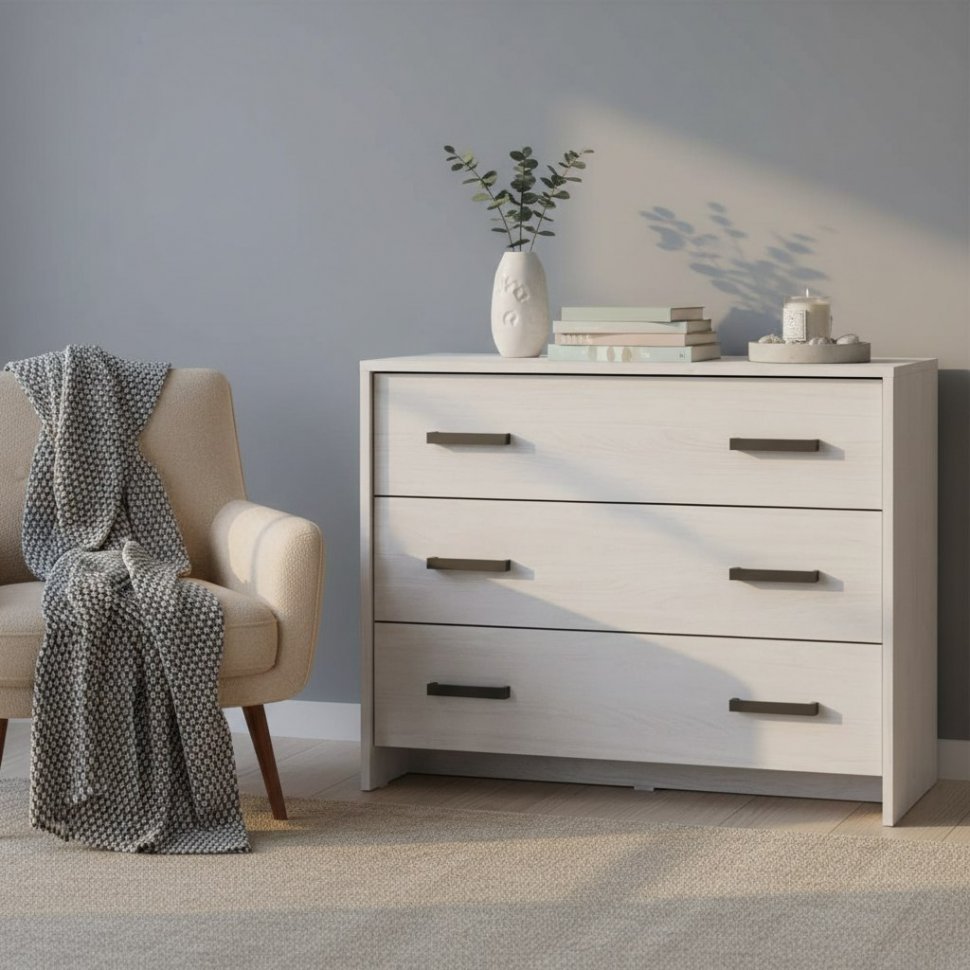 МСП 1 комод 3 ящика / Ясень светлый