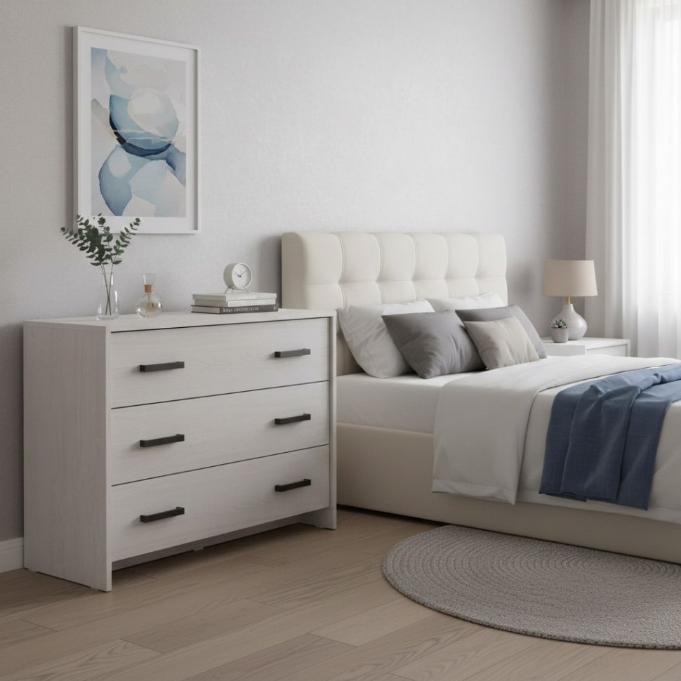 МСП 1 комод 3 ящика / Ясень светлый