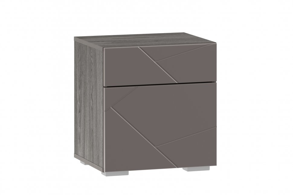 НМ 013.61 Тумба прикроватная Summit / ясень анкор тёмный / графит софт
