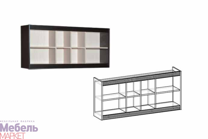 Полка №1 Спайдер Мебель Маркет