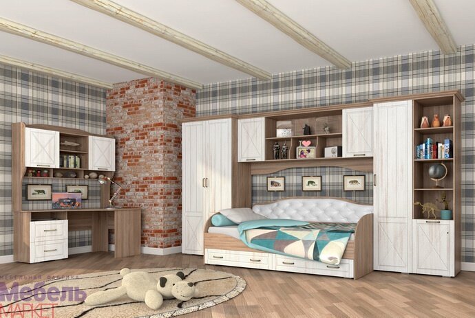 Стол письменный Афина Мебель Маркет							 													