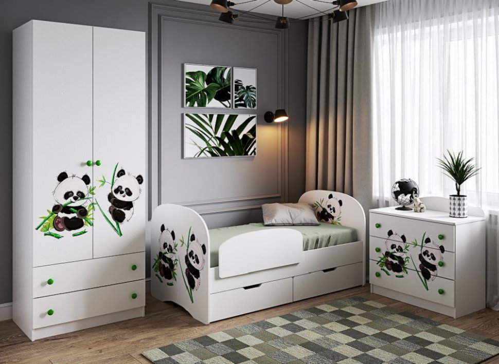 Шкаф с ящиками (Пандочки)