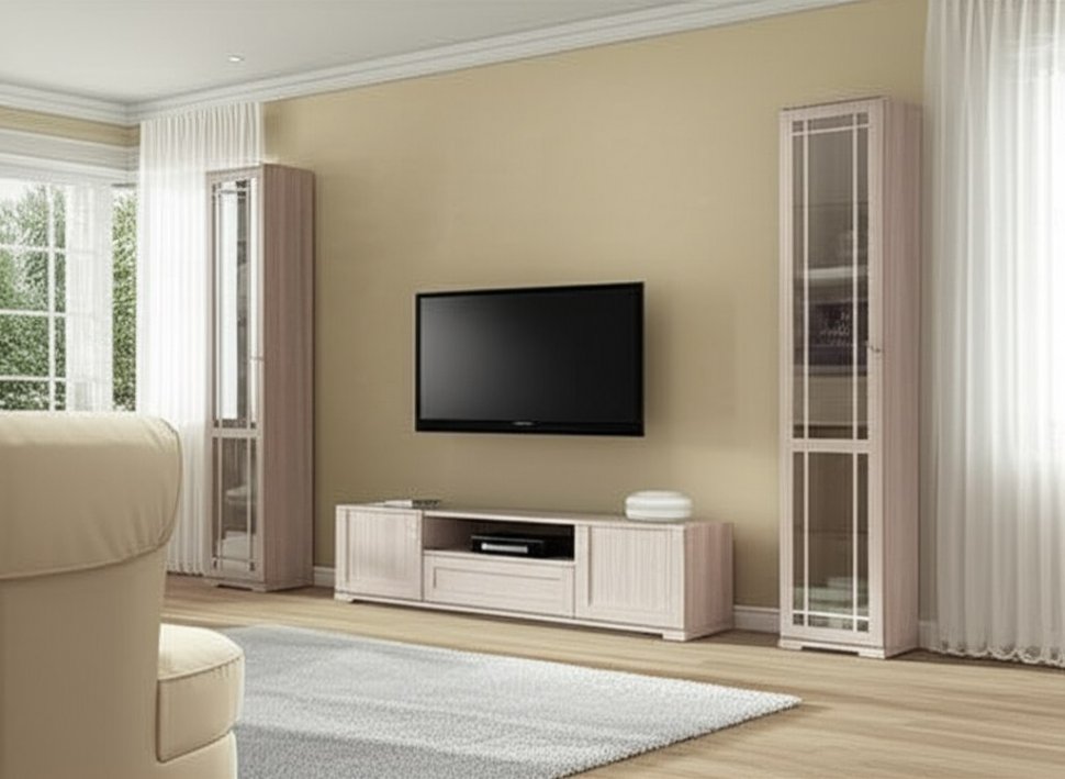 Шкаф для посуды Глазов-мебель Sherlock 131 (правый) Дуб сонома