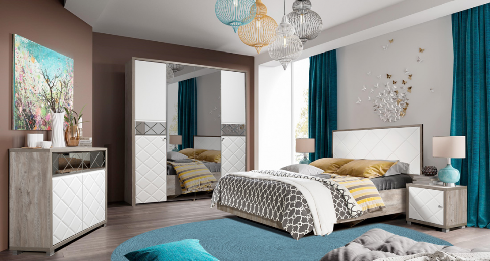 Кровать 160х200 Кристал КМК 0650.3