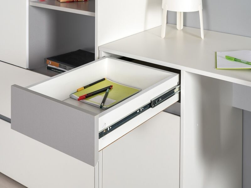 Торонто стол 12.149 Белый/Серый