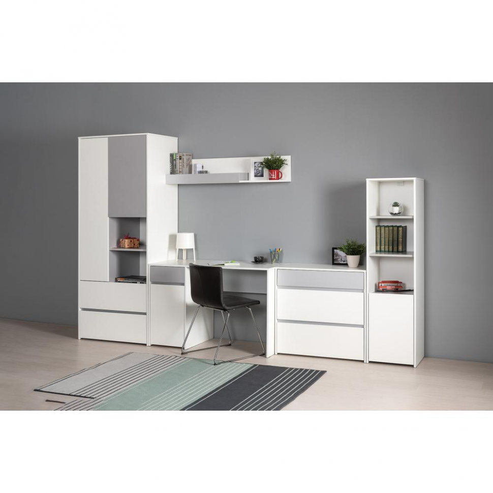 Торонто стол 12.149 Белый/Серый