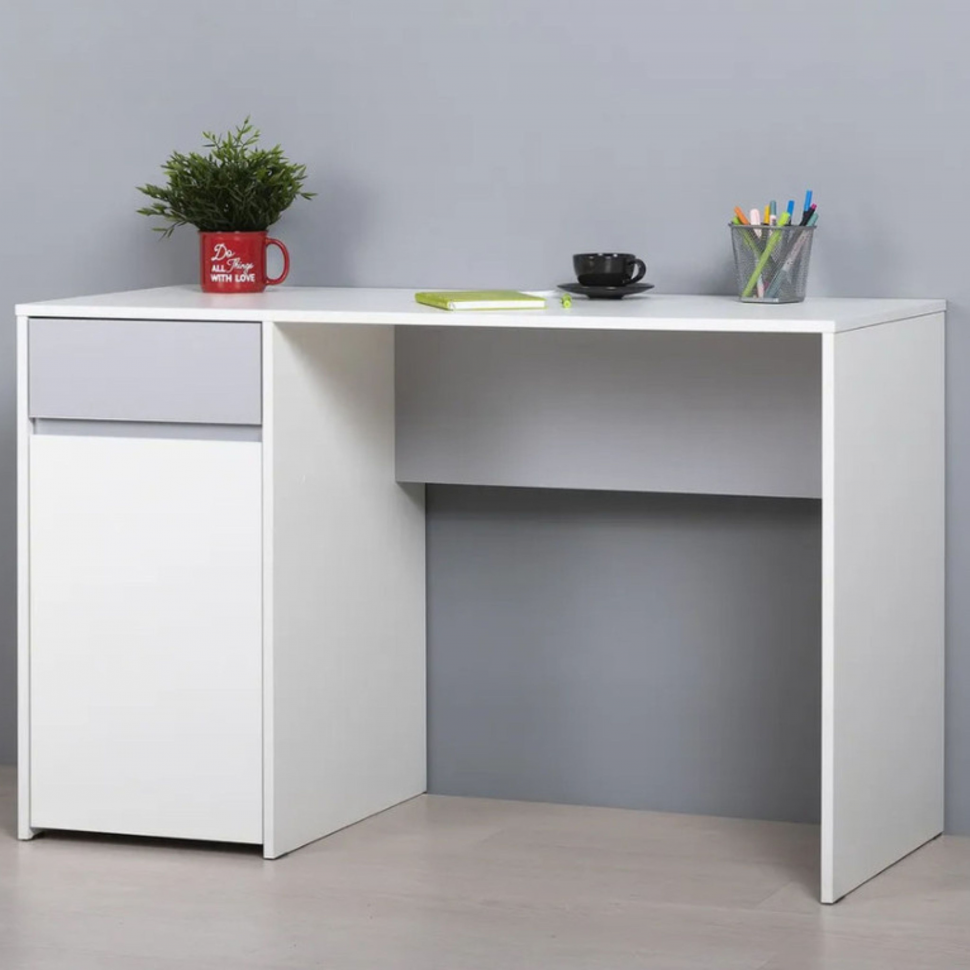 Торонто стол 12.149 Белый/Серый