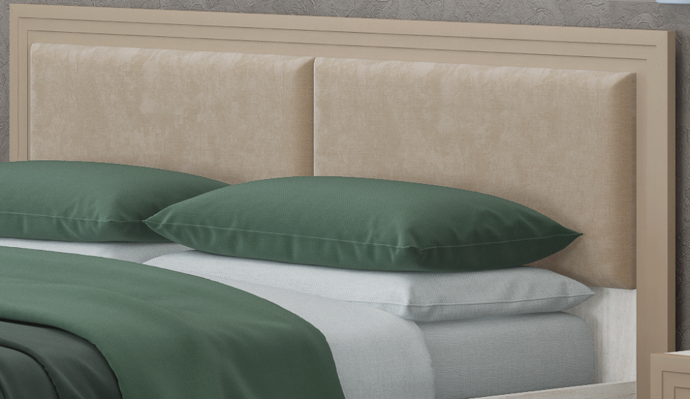 Кровать 160х200 FAMILY №12.2 МСТ (с мягкой спинкой)