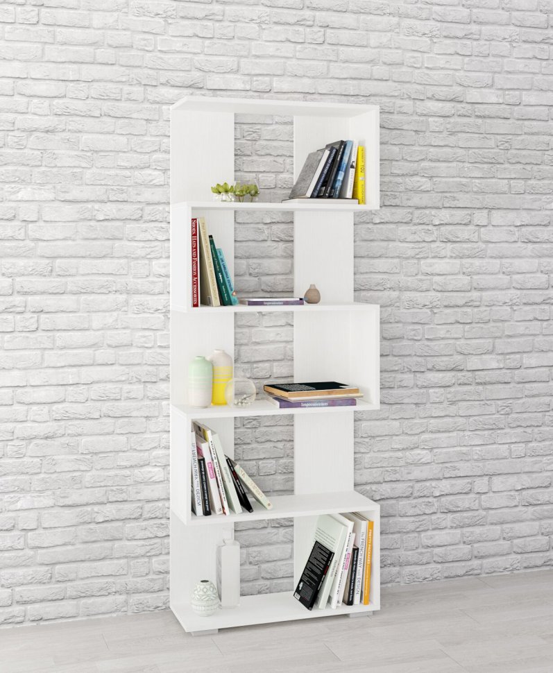 Стеллаж Ромео-1 (ТЭКС) Белый