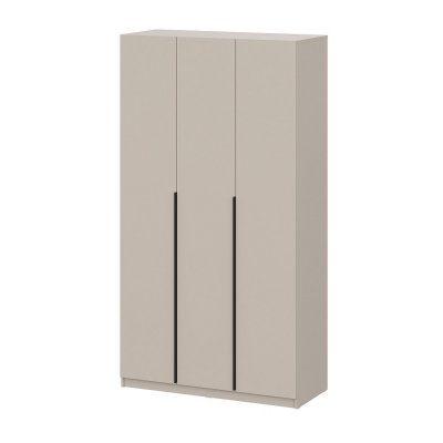 Шкаф распашной с наполнением (7 полок + 2 ящика + штанга) ШК 5 (1200), Меланж