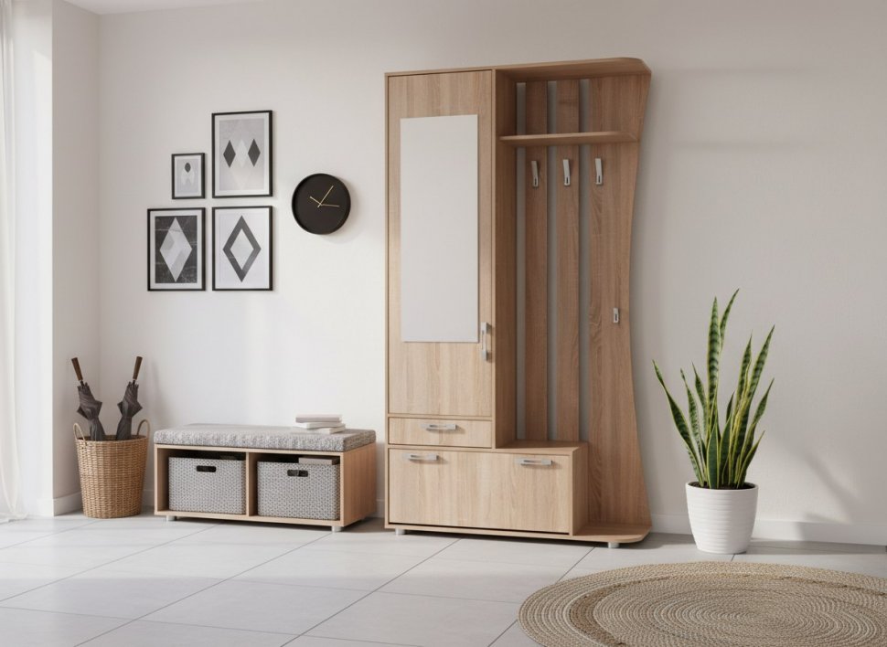 Прихожая Классик Дуб сонома