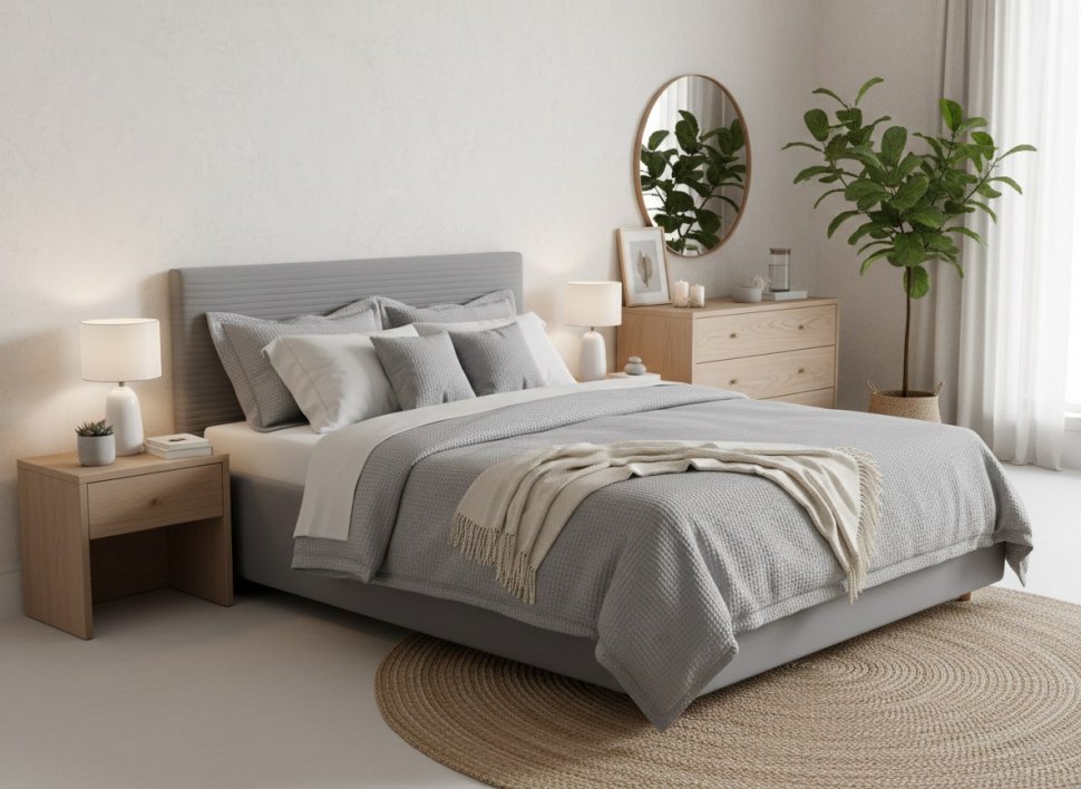 Кровать Event Loft 1800 с основанием / серый №25