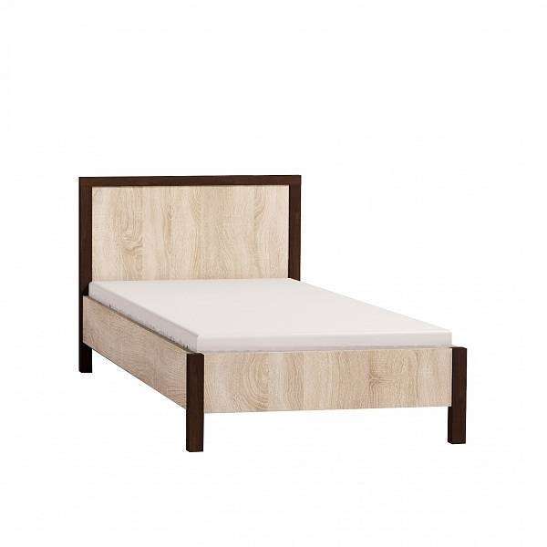 Кровать без основания Bauhaus 5 90х200, дуб сонома