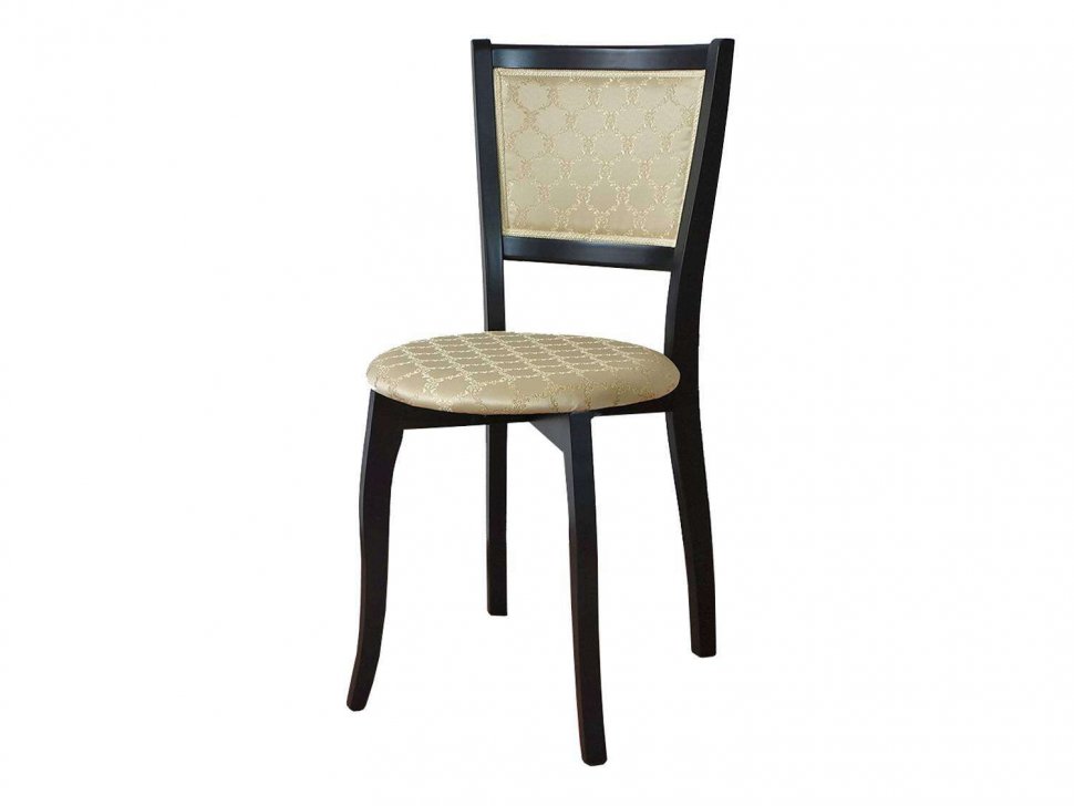 Стул С-33 черный/андрис бежевый
