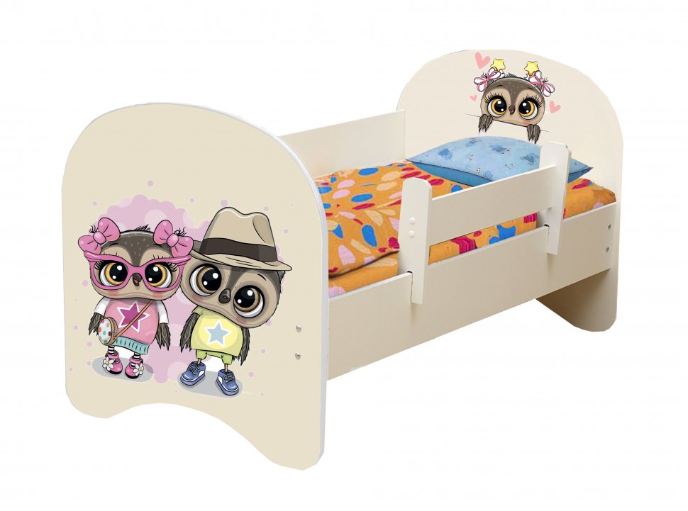 Кровать 80х190 (Совушки) Эльбрус-М