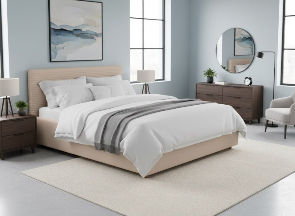 Кровать Event Loft 1600 с под. механизмом / бежевый №4