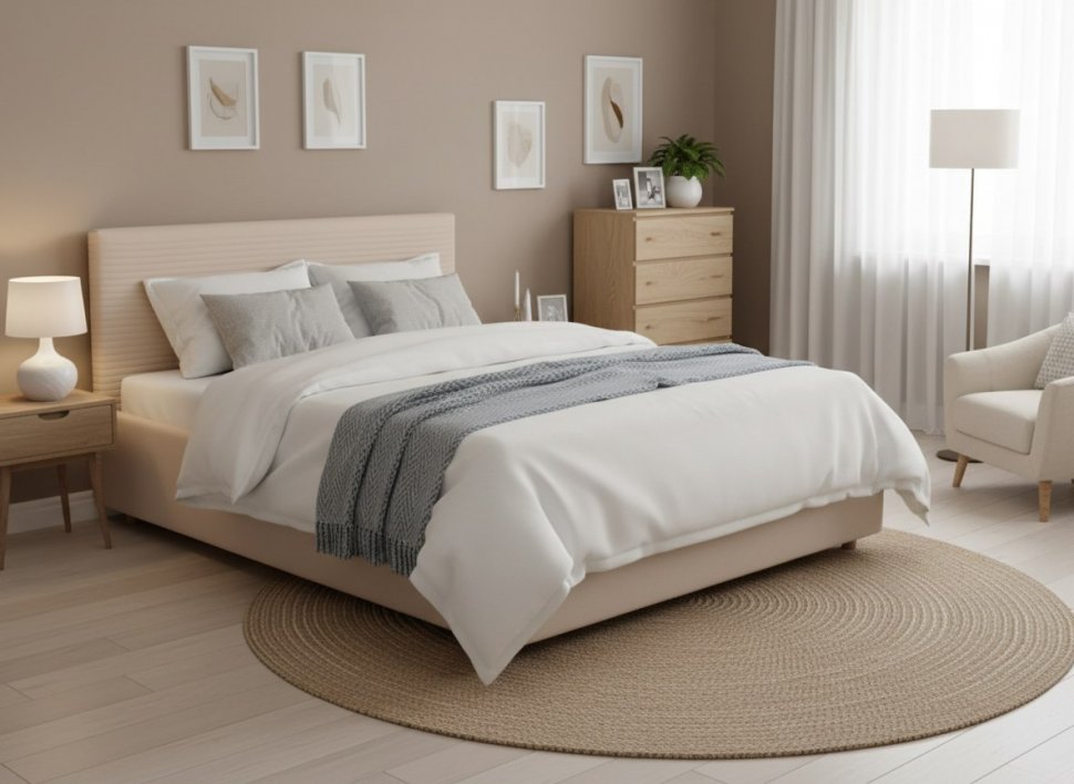 Кровать Event Loft 1600 с под. механизмом / бежевый №4