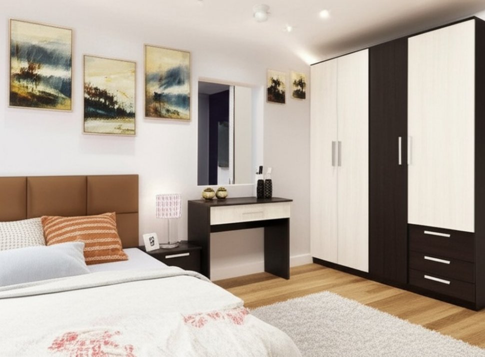 Косметический стол Фиеста БТС (Венге)