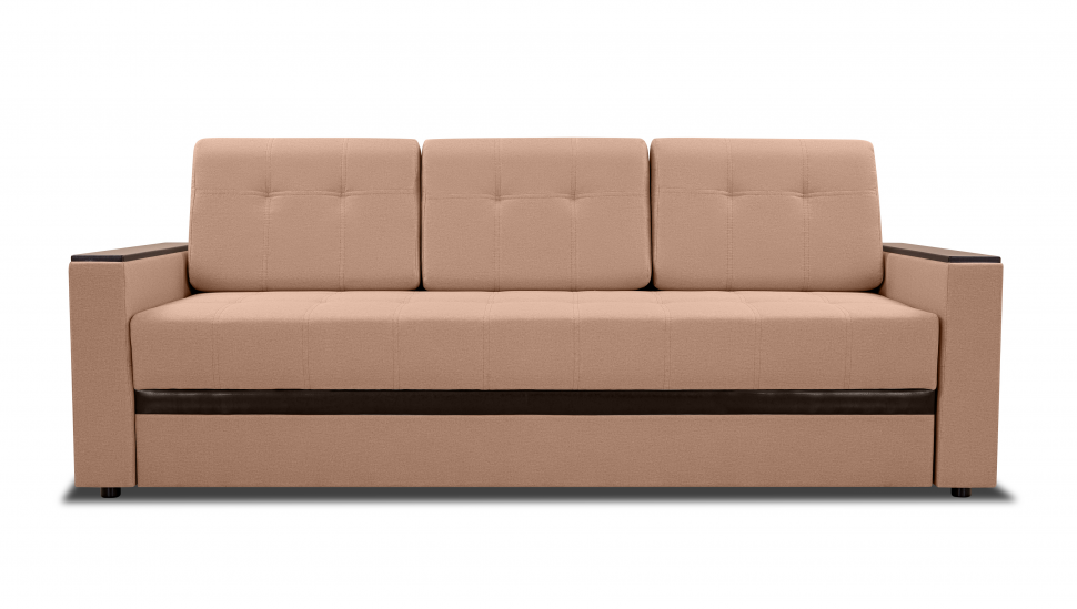 Диван прямой "еврокнижка" Атланта (Бежевый)