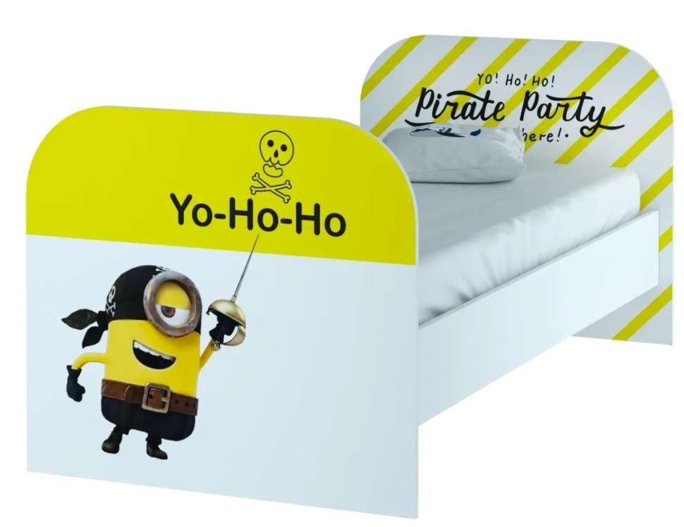 Кровать 80х180 Тойз Minions КР-08 БТС