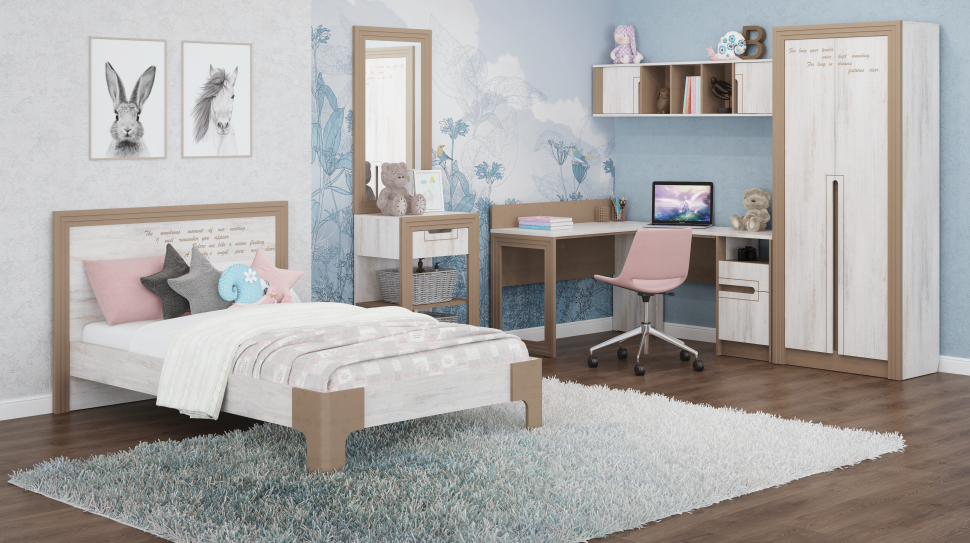 Кровать 120х200 FAMILY №11 МСТ