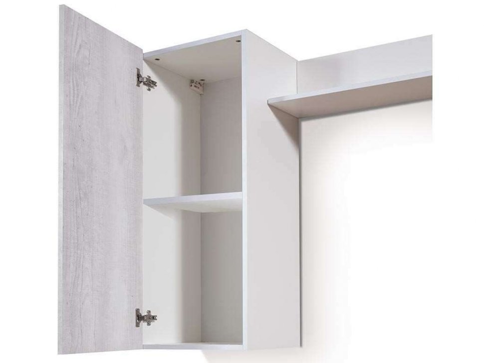 Стенка Прага-3 таксония/диамант серый