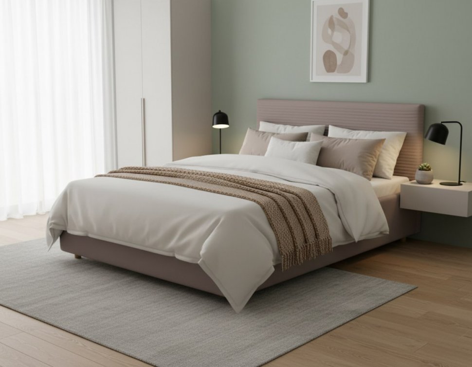 Кровать Event Loft 1600 с под. механизмом / какао №8