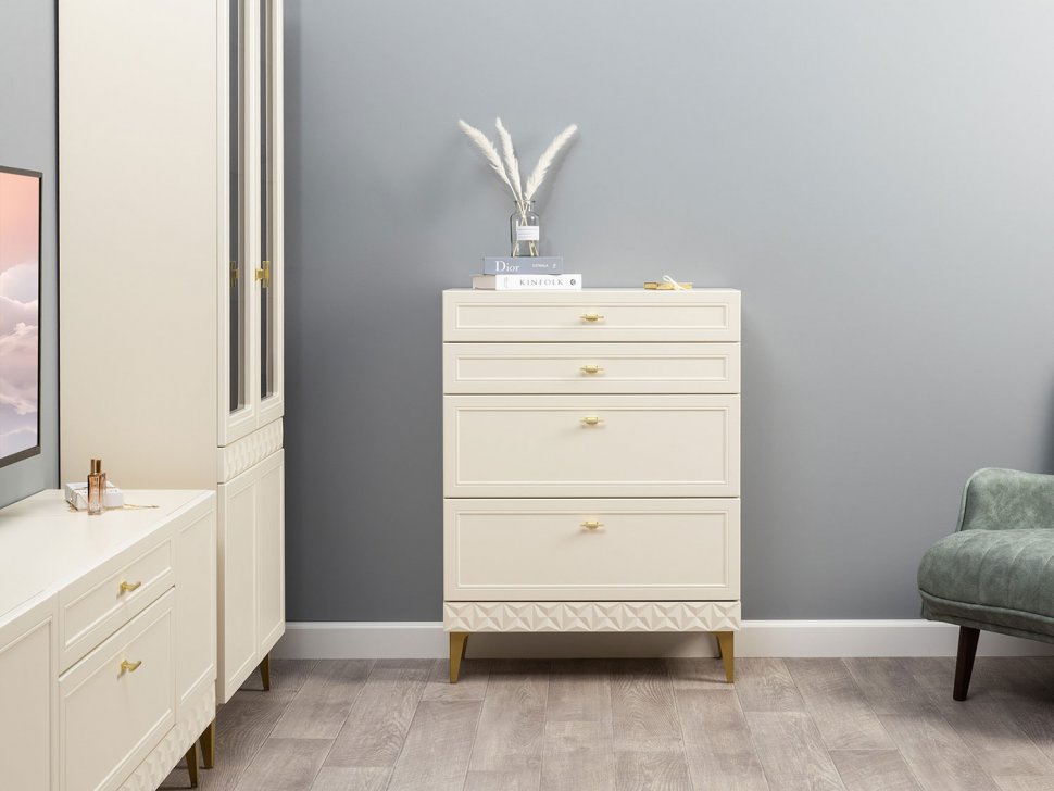 Марион комод 16.249 Слоновая кость