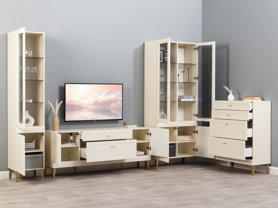 Марион комод 16.249 Слоновая кость