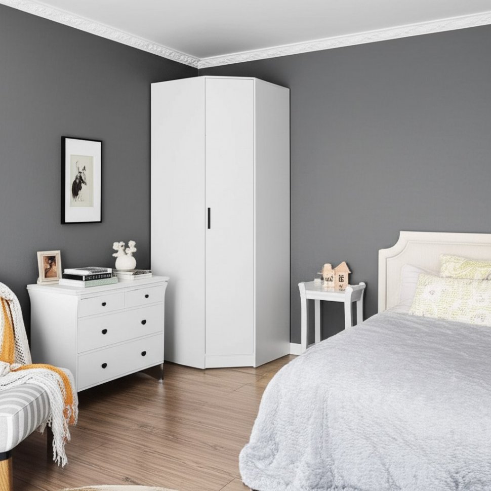 Шкаф угловой Фьюжн ШКУ-04 (БТС)