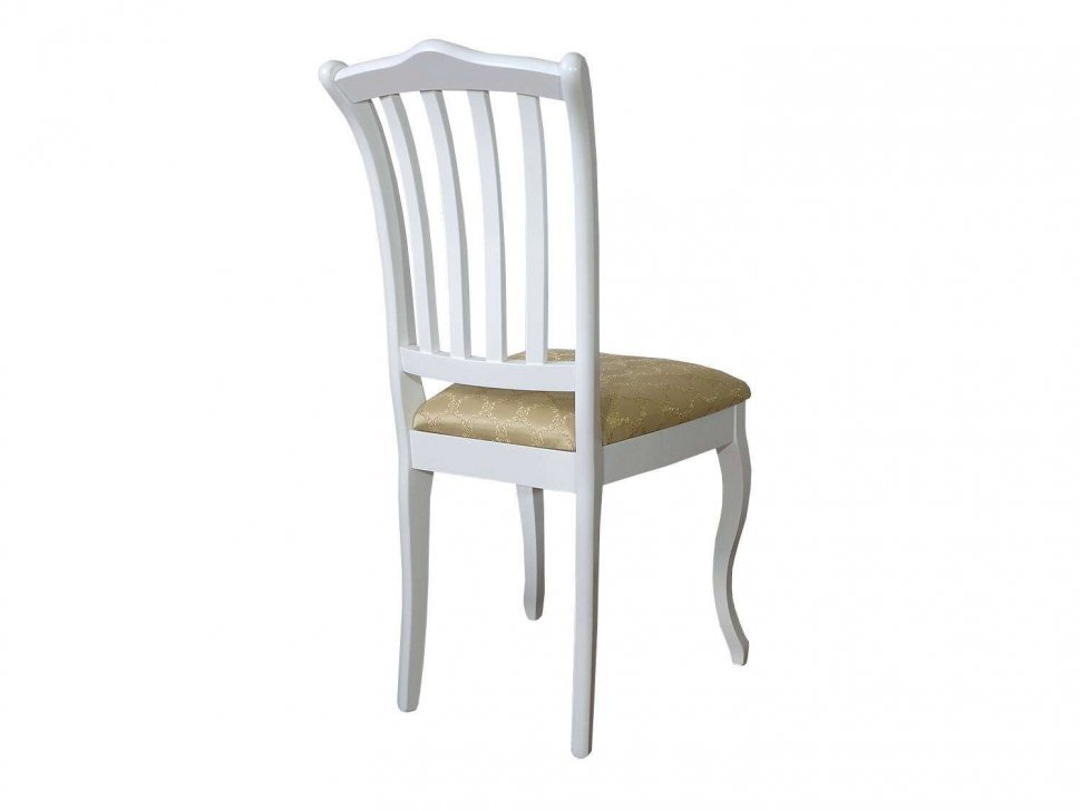 Стул С-7А белый/андрис бежевый