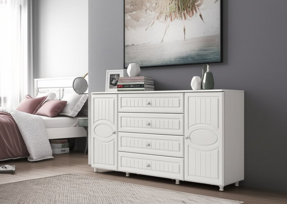 Тумба Монако МН-20 белое дерево