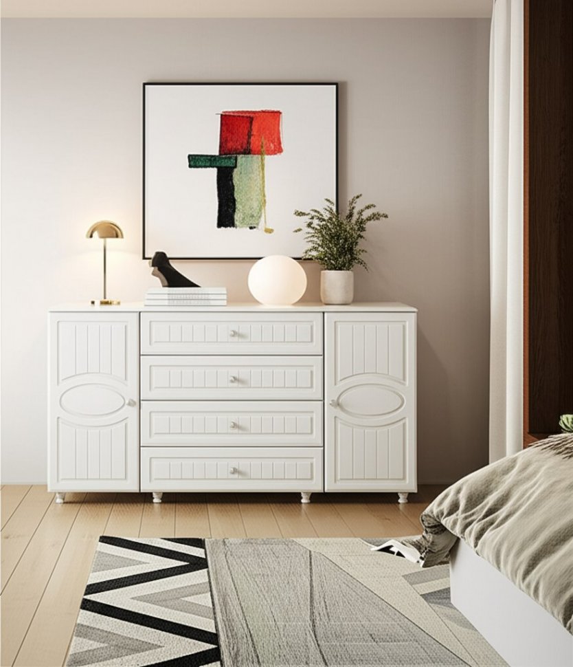 Тумба Монако МН-20 белое дерево