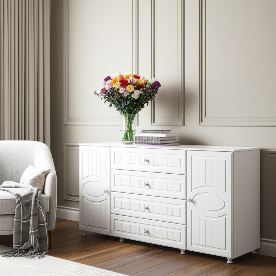 Тумба Монако МН-20 белое дерево