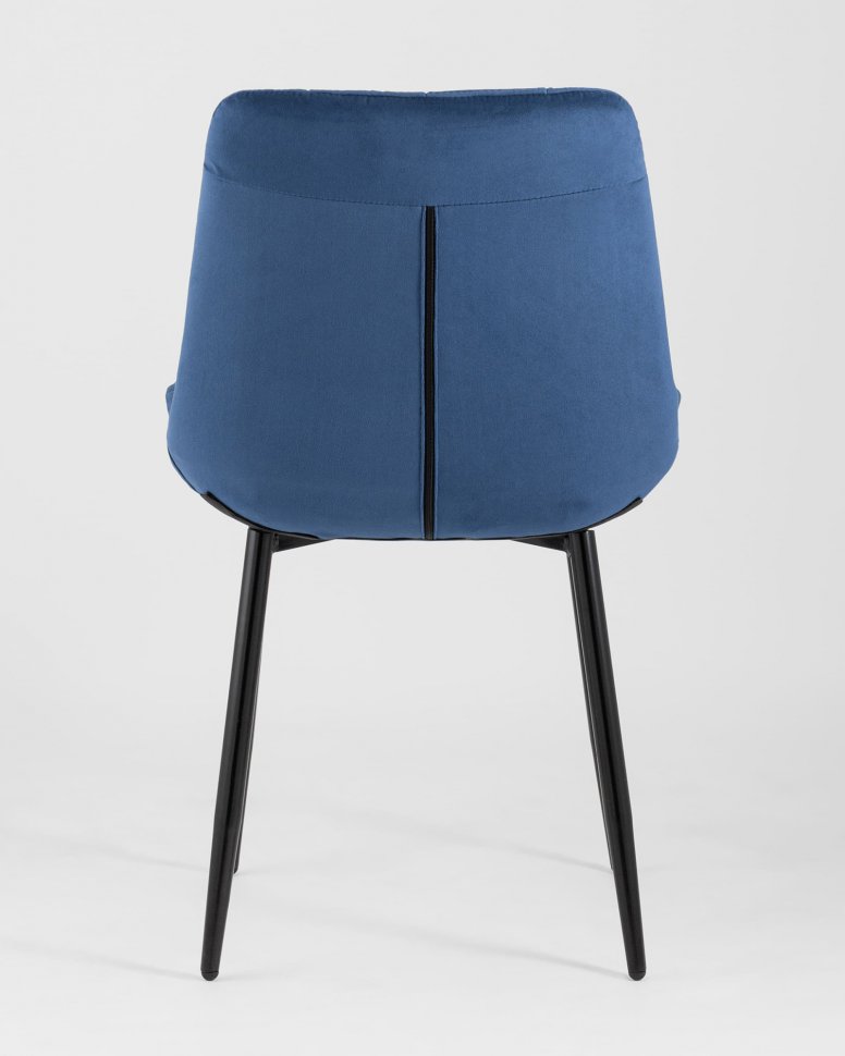 Стул Флекс (Велюр синий)