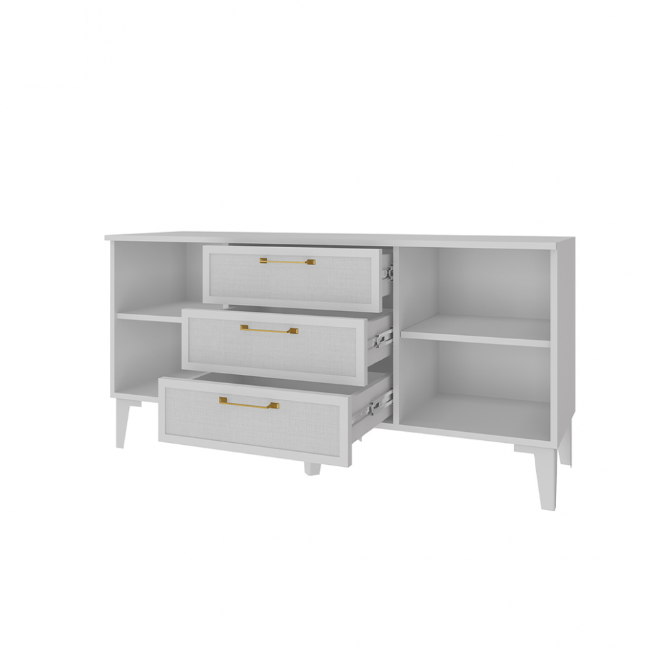 Тумба ТВ Толедо ТТ-1, Белый