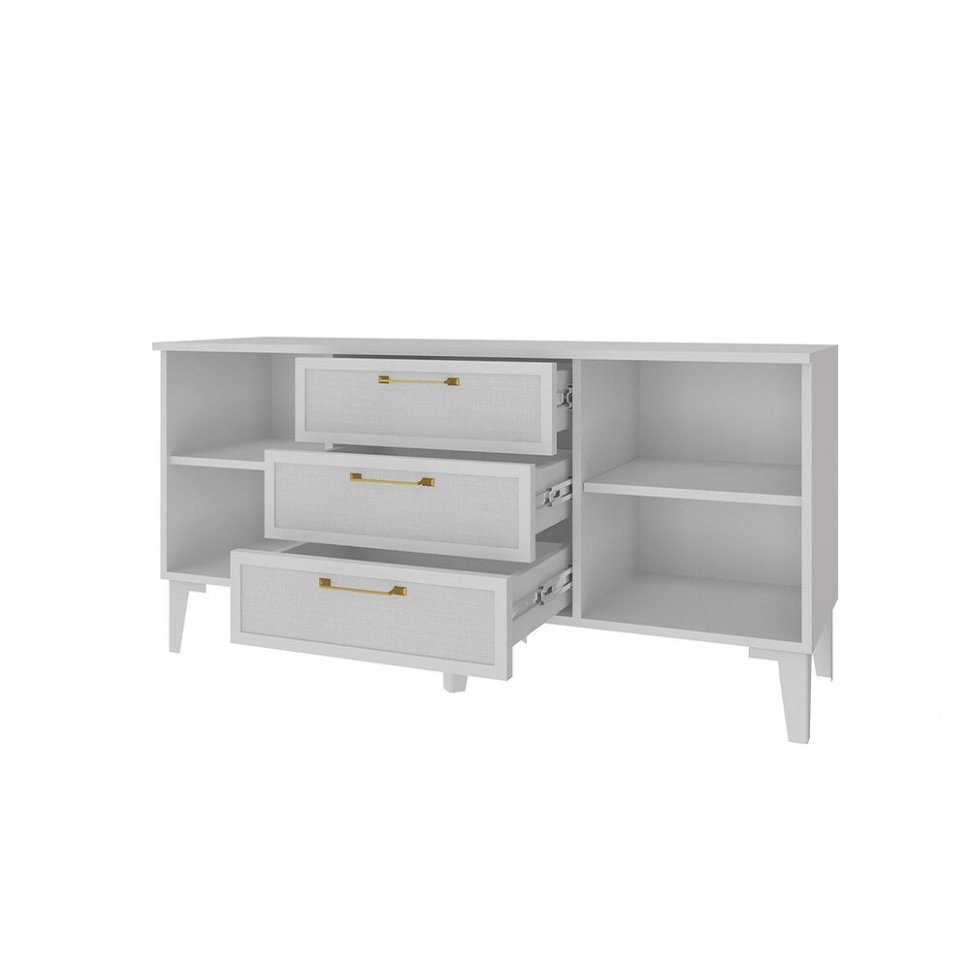 Тумба ТВ Толедо ТТ-1, Белый