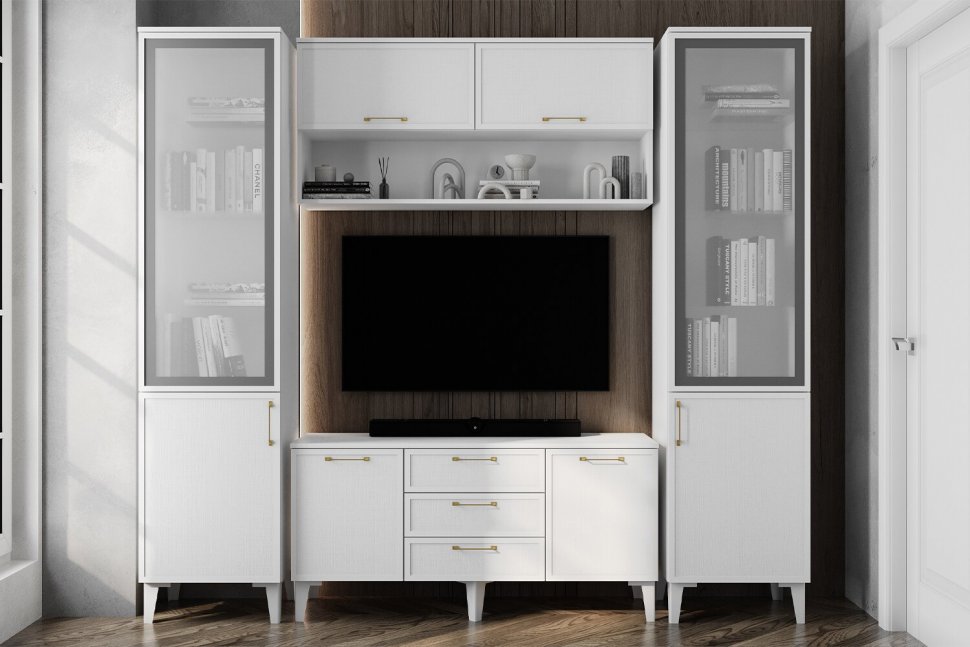 Тумба ТВ Толедо ТТ-1, Белый