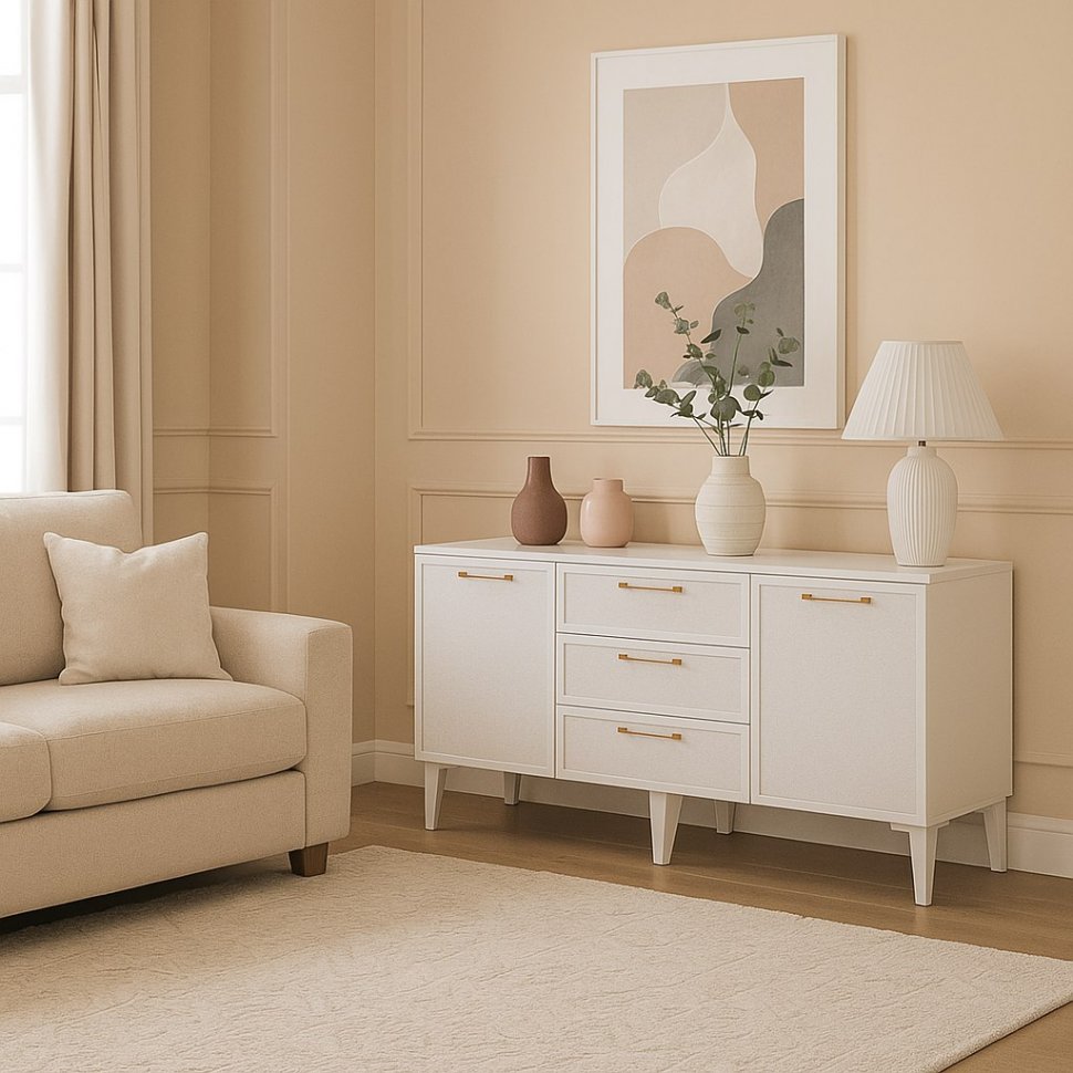 Тумба ТВ Толедо ТТ-1, Белый