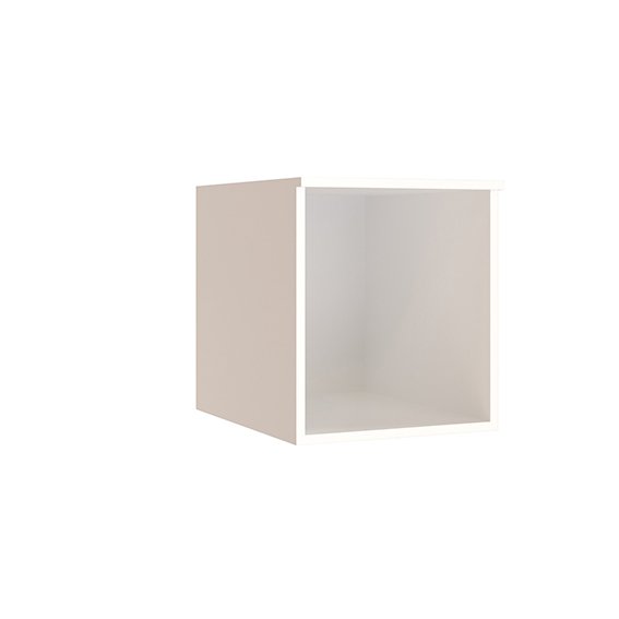 Антресоль для шкафа-пенала Лагуна (Белый/Дуб Юкон)