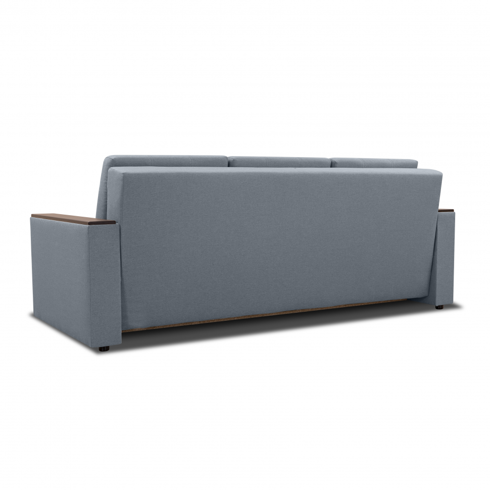 Диван прямой "еврокнижка" Атланта (Серый)